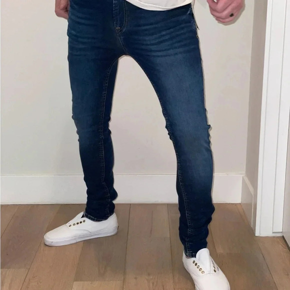 - BUFALO JEANS SUPER MAX S CONTRASTED AND DARK DENIM SIZES 28/32, 28/34, 2… - Picture 2 of 13